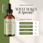 Mielle Rosemary Mint Scalp & Hair Strengthening Oil : 59ml - Image 4